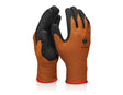 Primary image Latex knitted gloves Industrial M/8