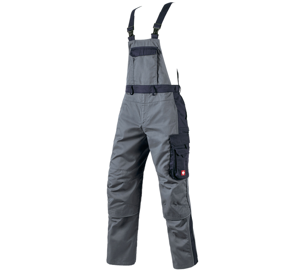 Primary image Bib & Brace e.s.active grey/navy