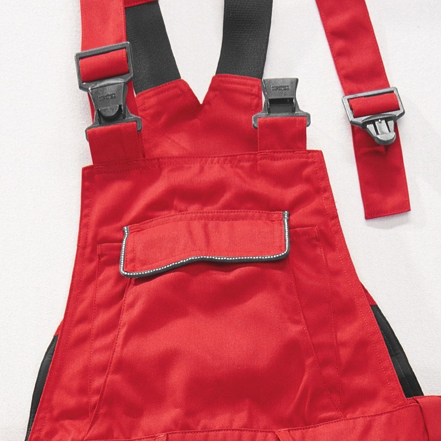 Detailed image Bib & Brace e.s.active red/black