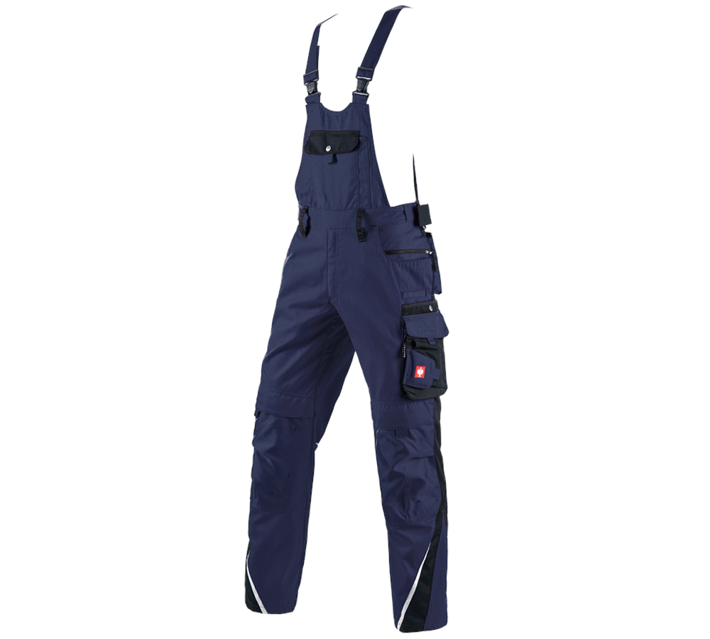 Primary image Bib & brace e.s.motion navy/black