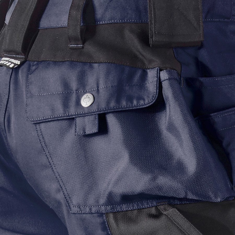 Detailed image Bib & brace e.s.motion navy/black