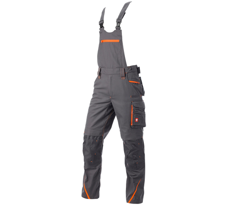 Primary image Bib & brace e.s.motion 2020 anthracite/high-vis orange