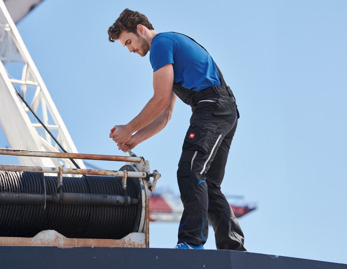 Additional image 2 Bib & brace e.s.motion 2020 graphite/gentianblue