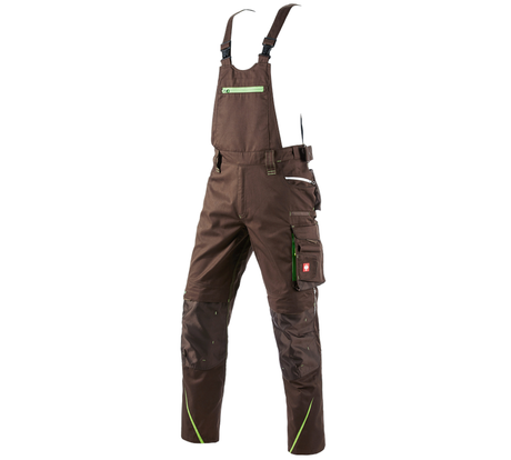 Primary image Bib & brace e.s.motion 2020 chestnut/seagreen