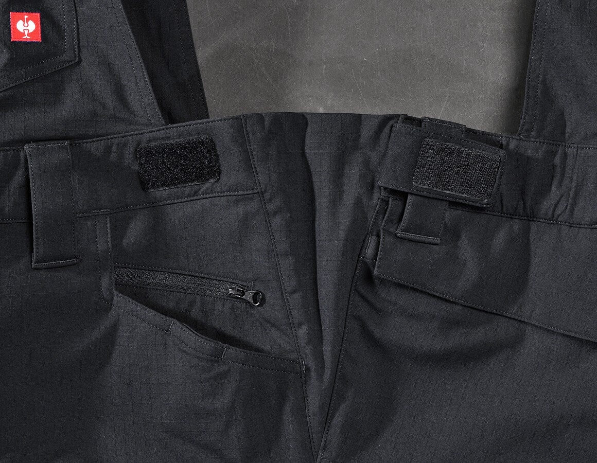 Additional image 4 Bib & brace e.s.t:aktik light ripstop black