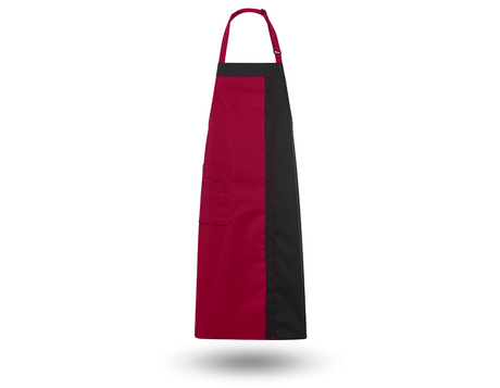 Primary image Bib Apron Steyr bordeaux/black