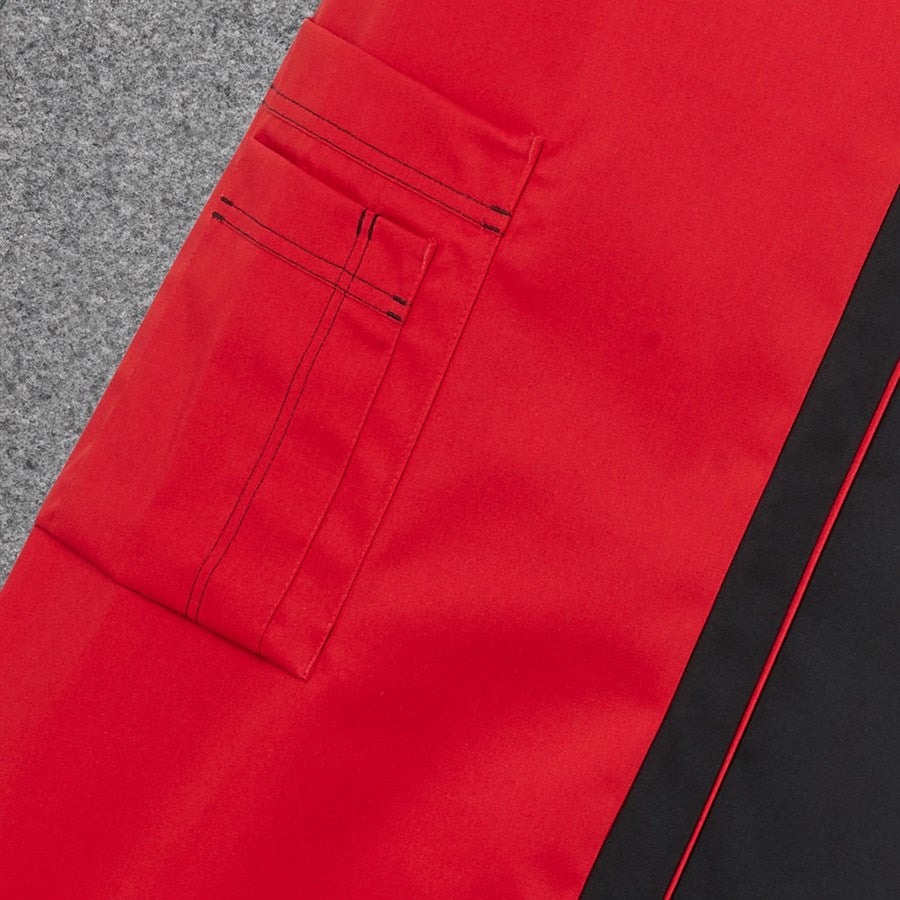 Detailed image Bib Apron Steyr red/black