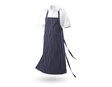 Primary image Bib Apron Turin navy/white