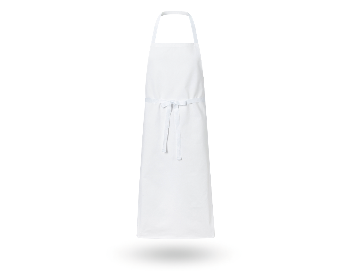 Primary image Bib Apron Wien white