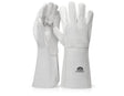 Primary image Leather welder's gloves, long 10