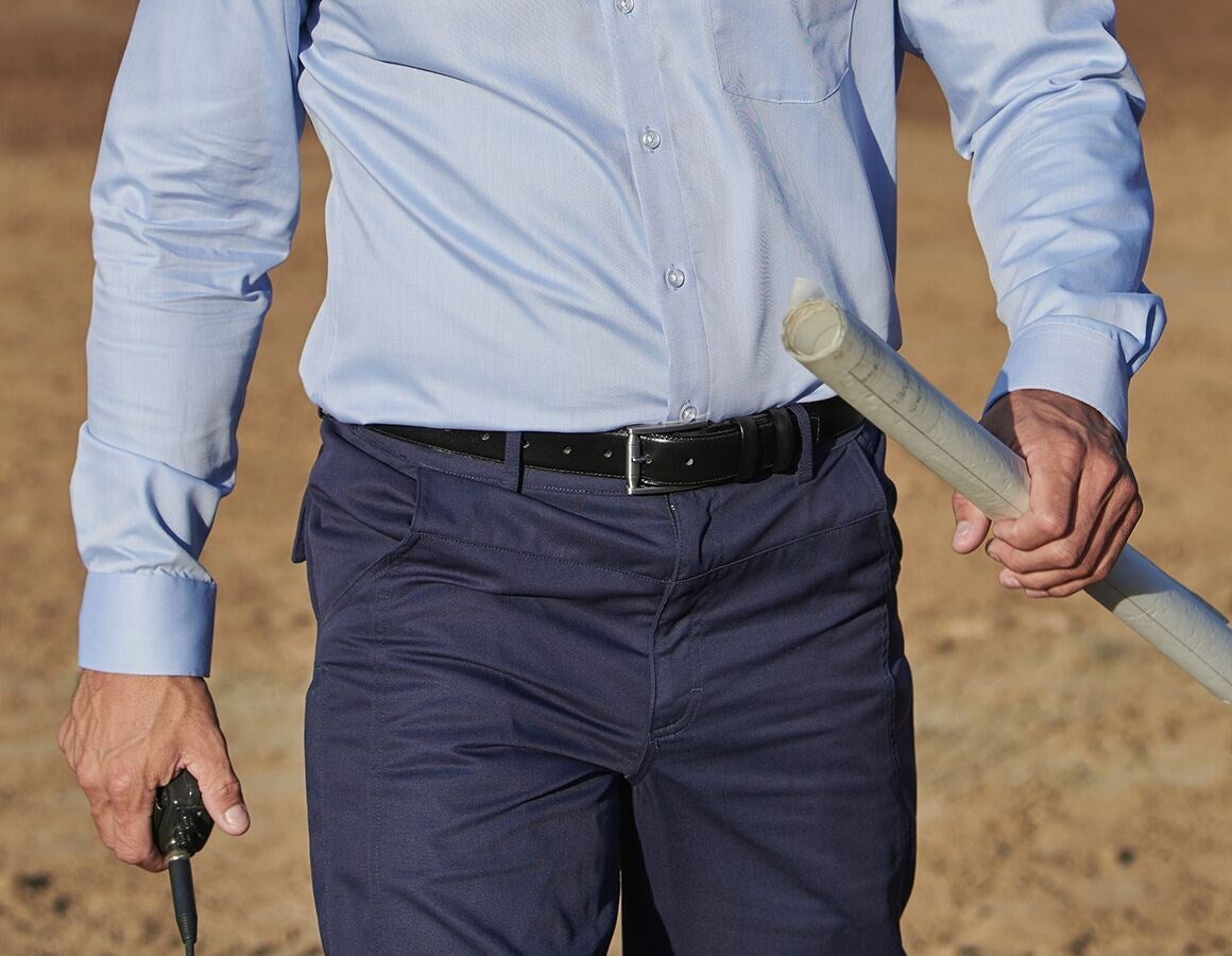 Main action image Leather belt Benson black