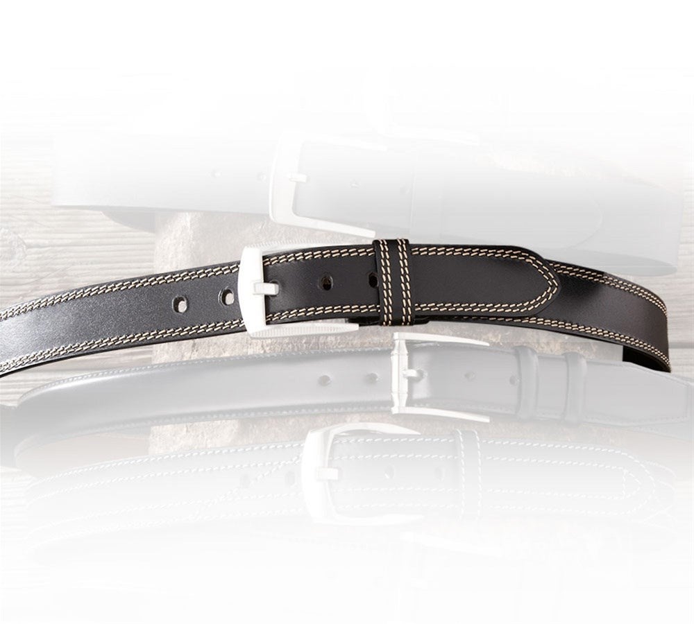 Primary image Leather belt Brody black