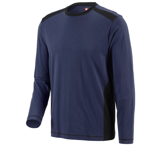 Primary image Longsleeve cotton e.s.active navy/black