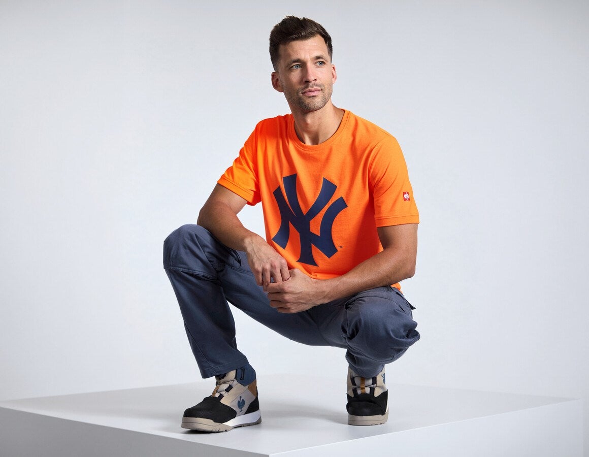 Additional image 1 MLB™ T-shirt neon NY neon orange
