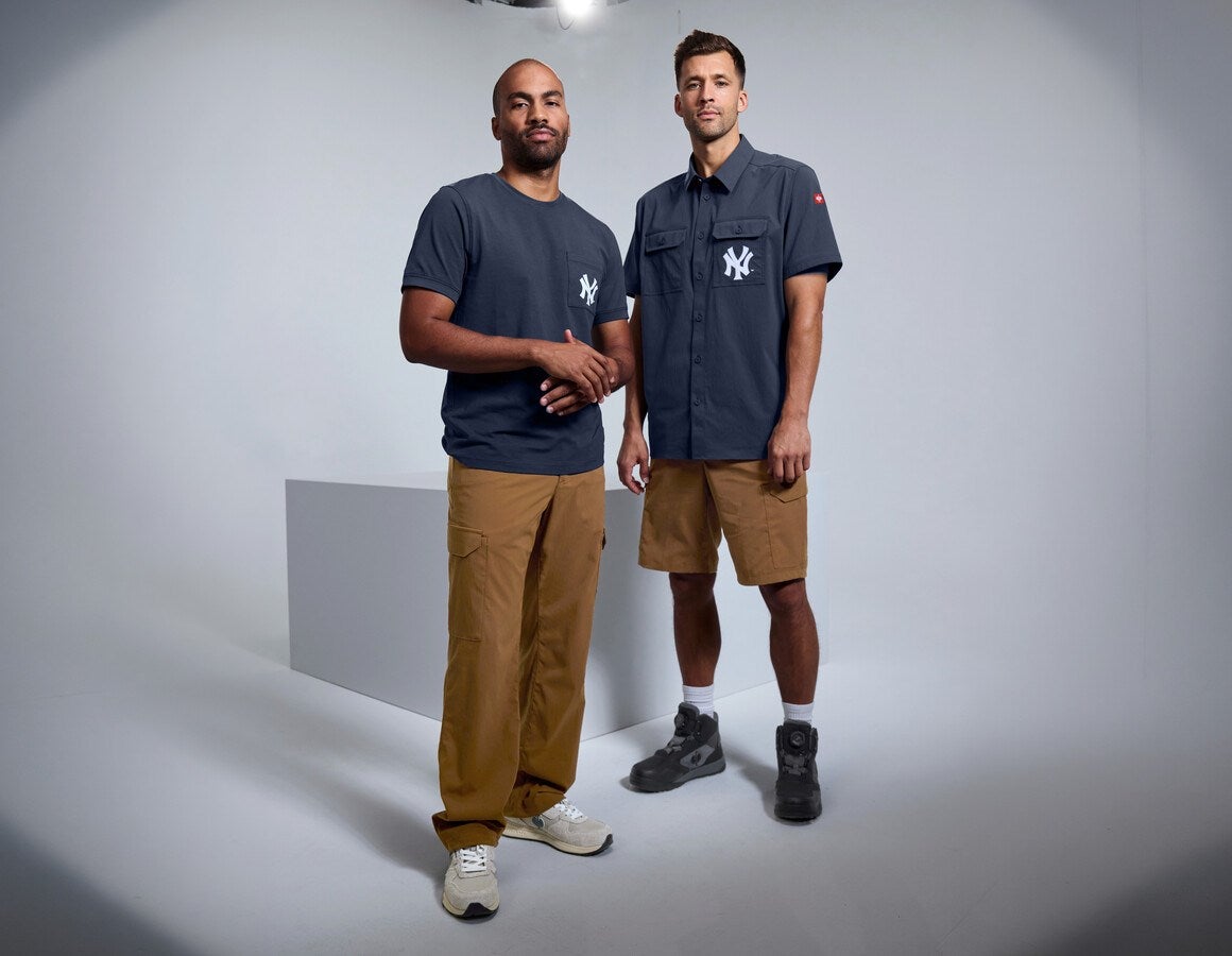 Additional image 2 MLB™ Work shirt short sleeved NY blue