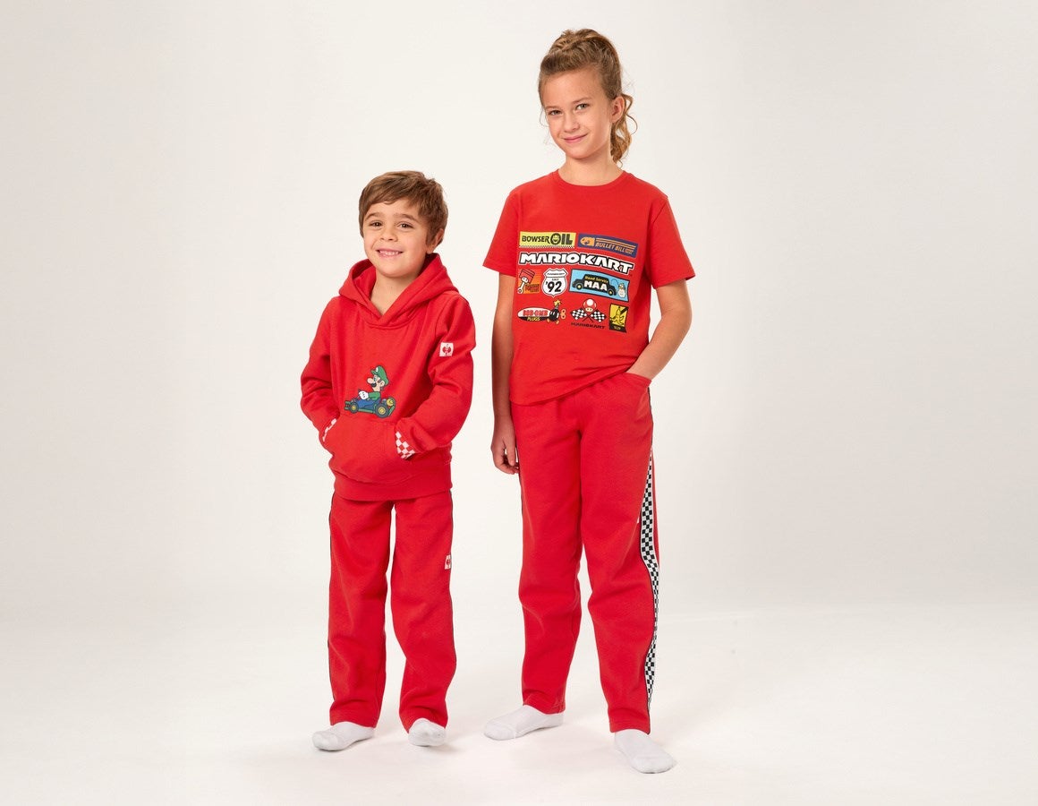 Additional image 2 Mario Kart Hoody, children's straussred