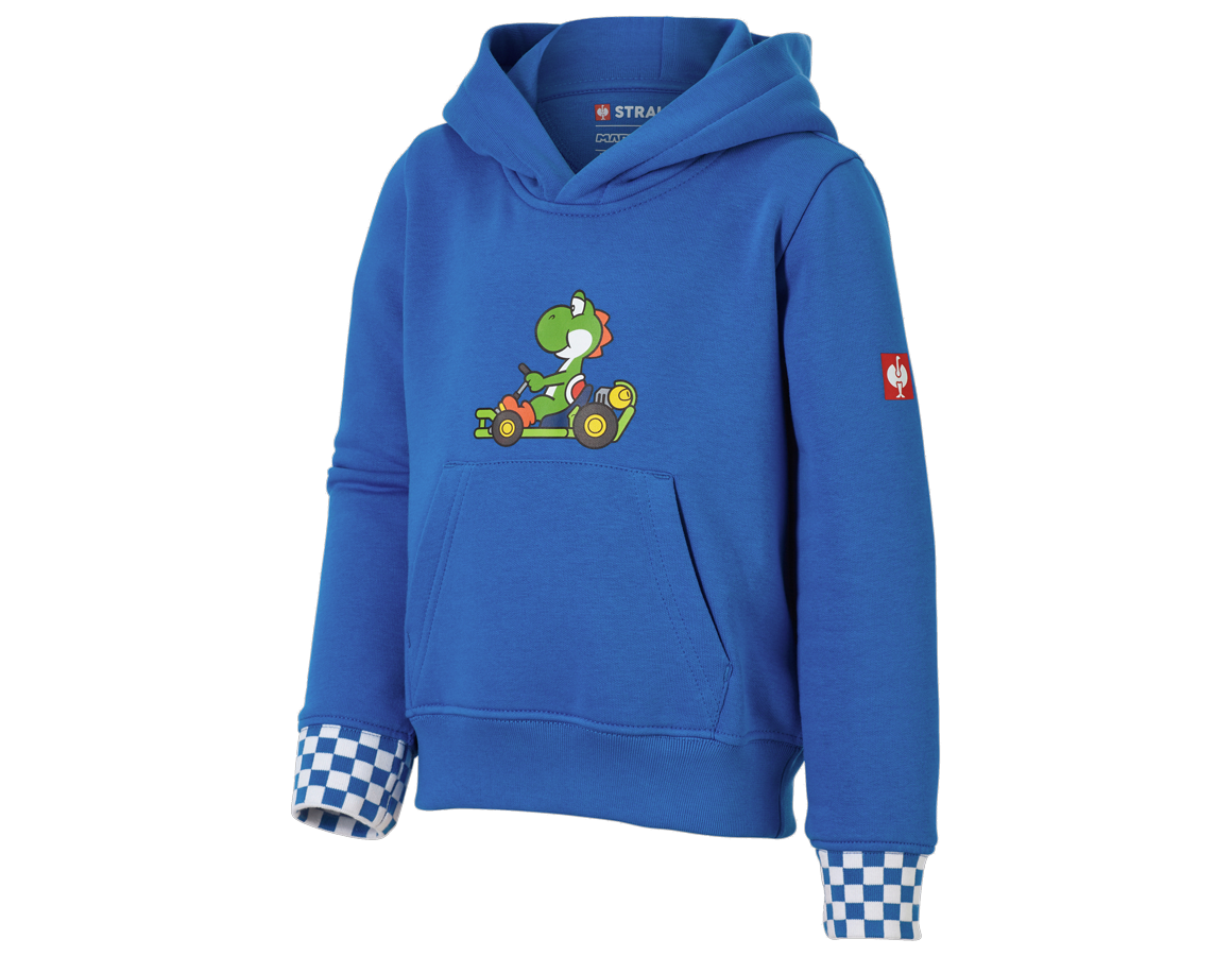 Primary image Mario Kart Hoody, children's aurorablue