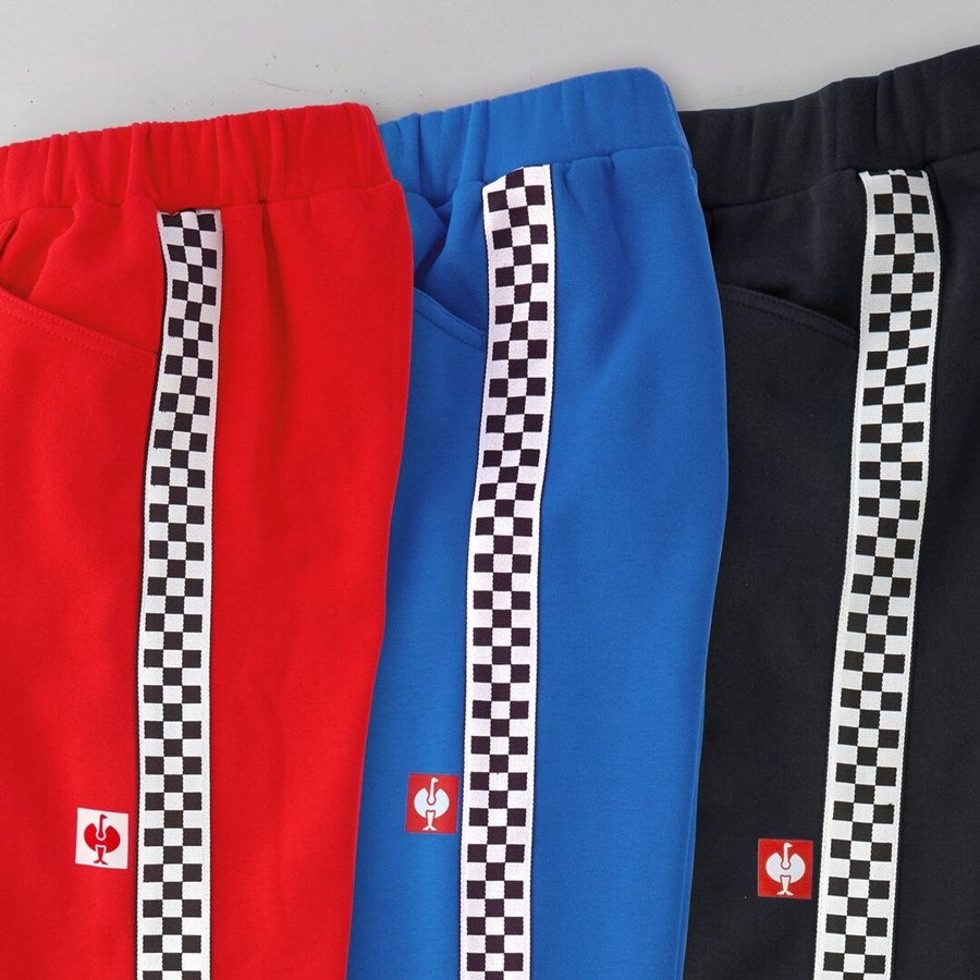 Detailed image Mario Kart Sweatpants, children's straussred