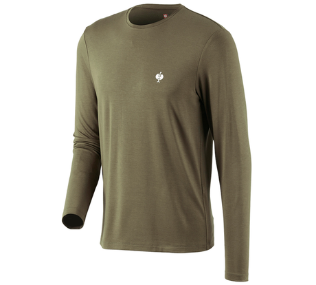Primary image Modal-Longsleeve e.s.concrete mudgreen