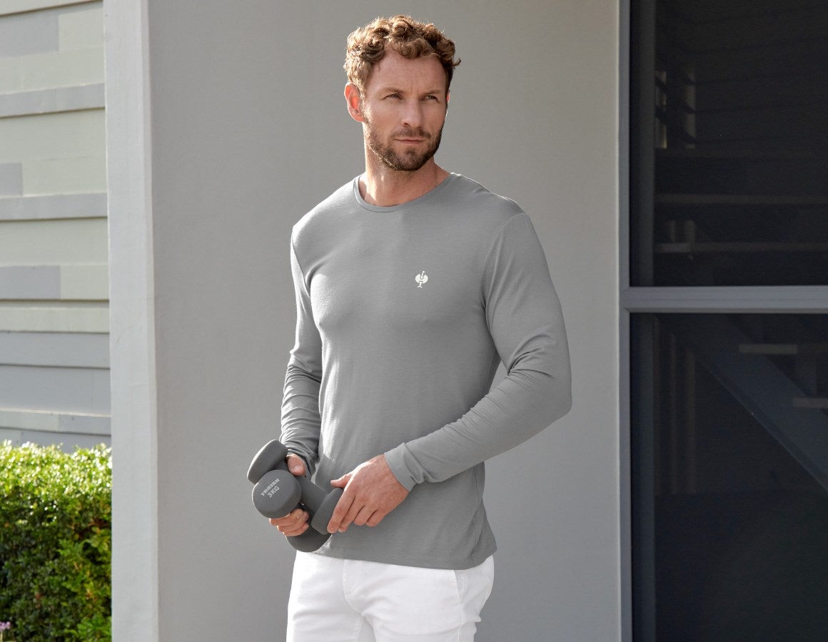 Additional image 3 Modal-Longsleeve e.s.concrete pearlgrey