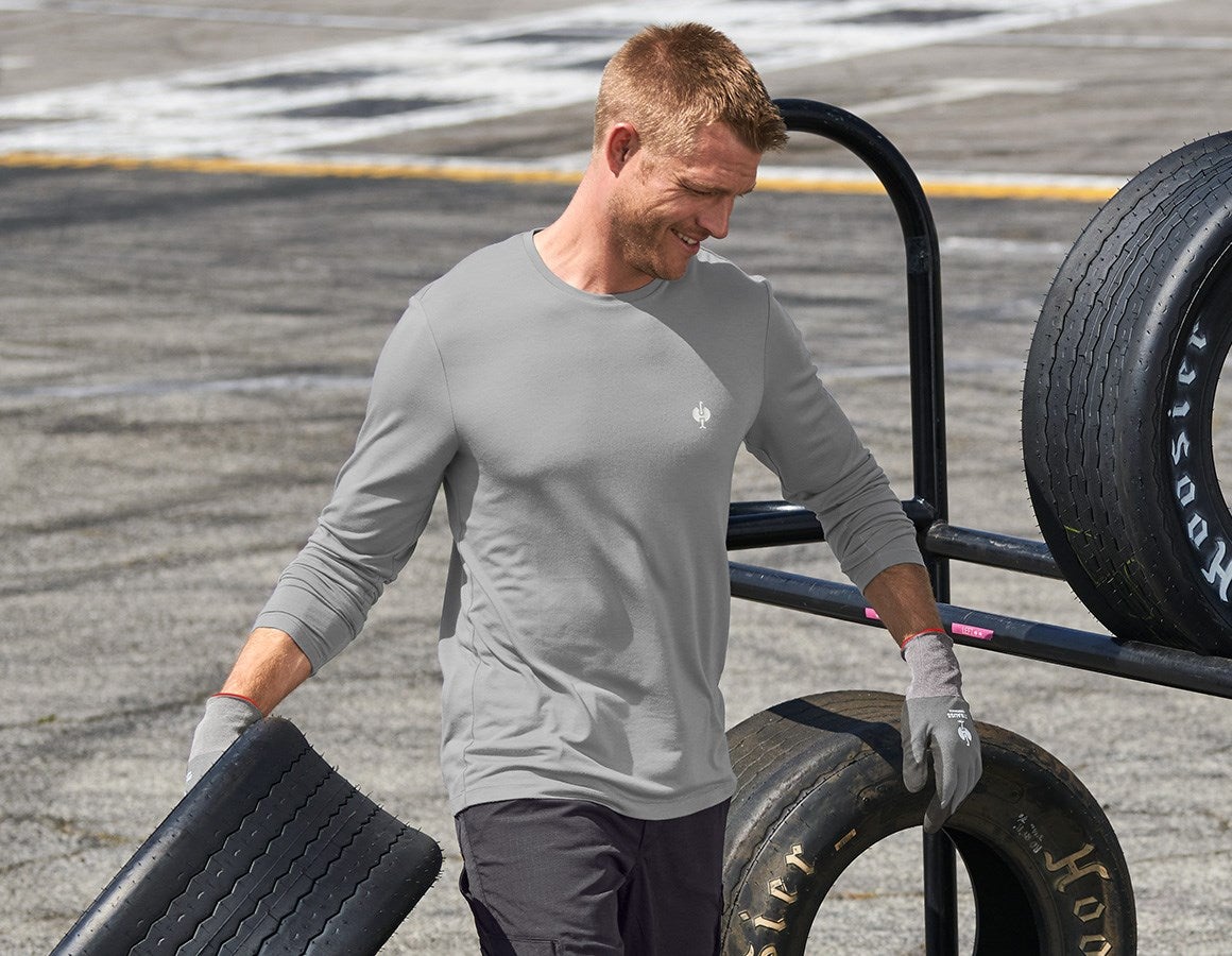 Main action image Modal-Longsleeve e.s.concrete pearlgrey