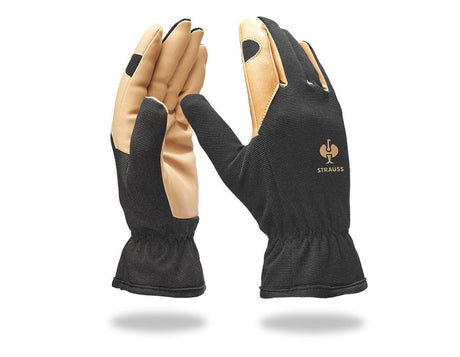 Primary image Assembly gloves Intense light black/brown