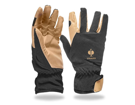 Primary image Assembly winter gloves Intense light black/brown