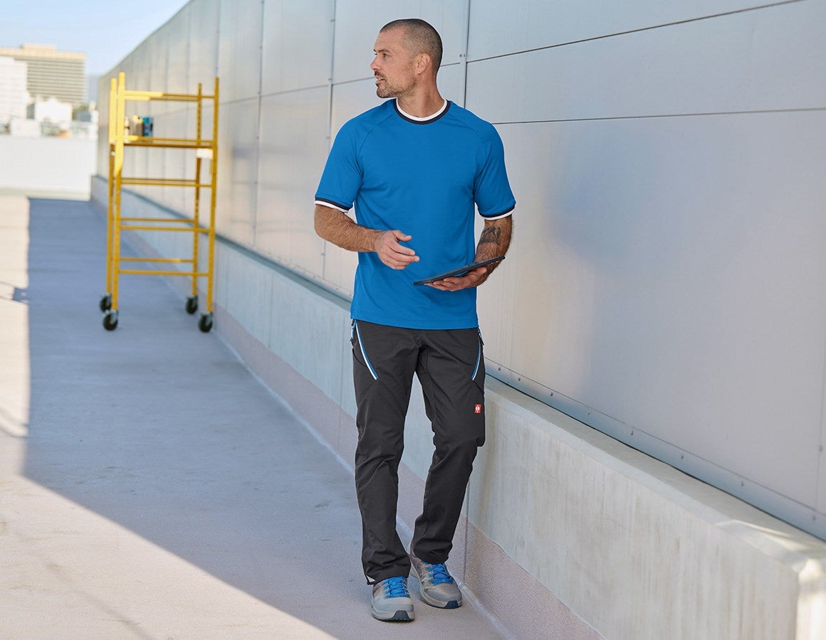 Additional image 1 Multipocket trousers e.s.ambition graphite/gentianblue