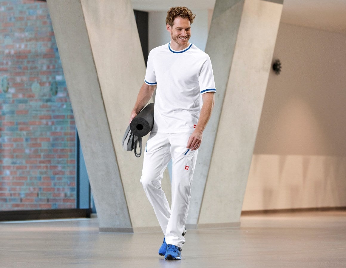 Additional image 6 Multipocket trousers e.s.ambition white/gentianblue
