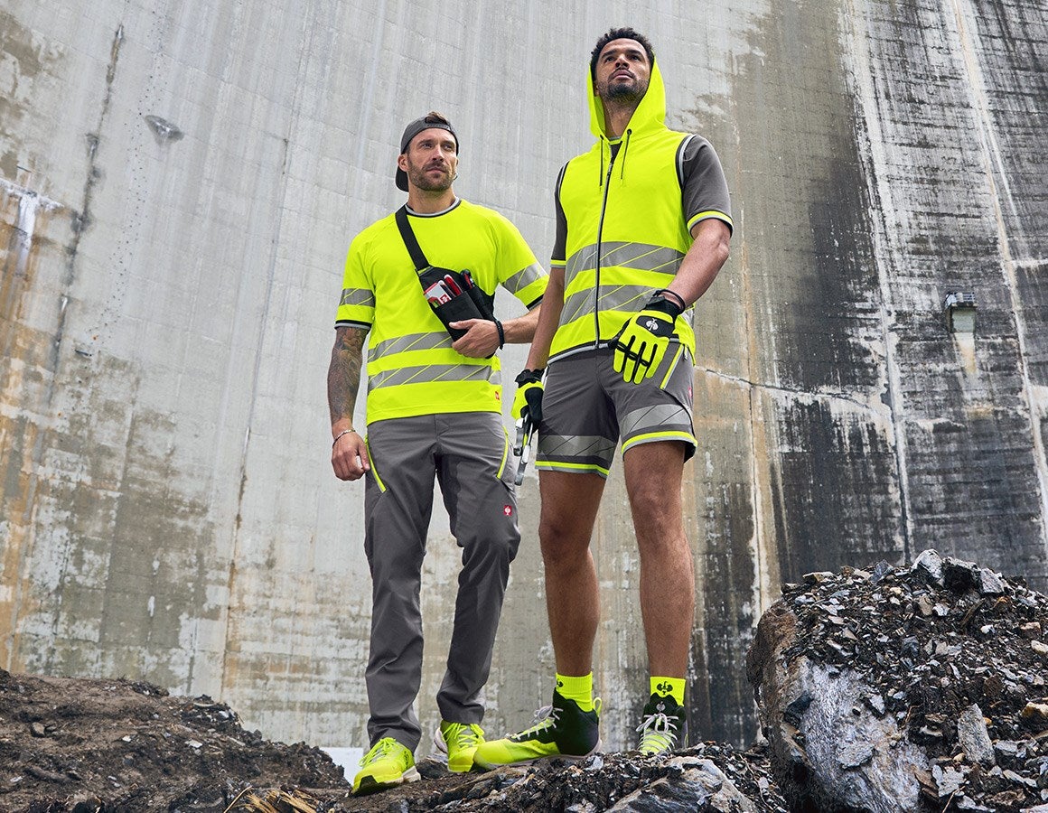 Additional image 2 Multipocket trousers e.s.ambition anthracite/high-vis yellow
