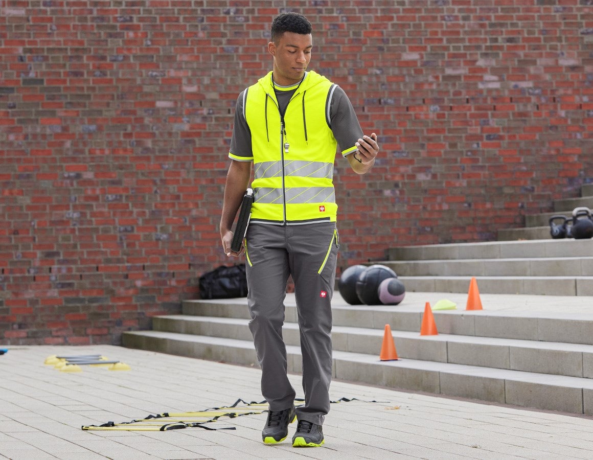 Additional image 6 Multipocket trousers e.s.ambition anthracite/high-vis yellow