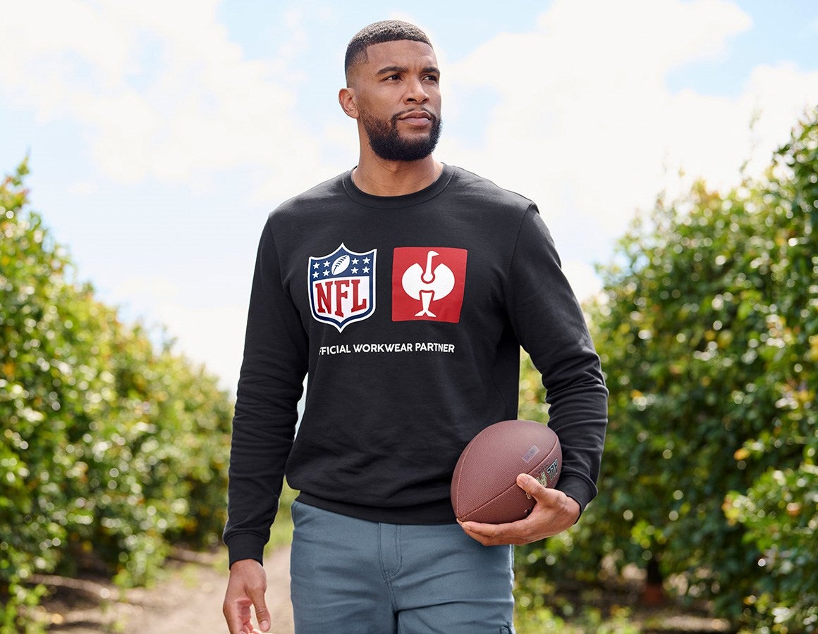 Additional image 1 NFL Sweatshirt cotton black
