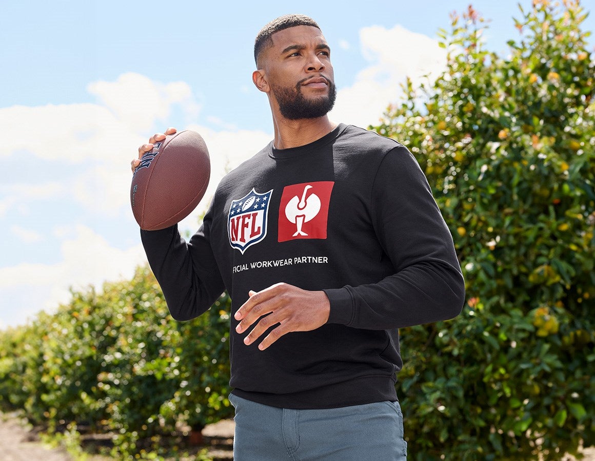 Main action image NFL Sweatshirt cotton black