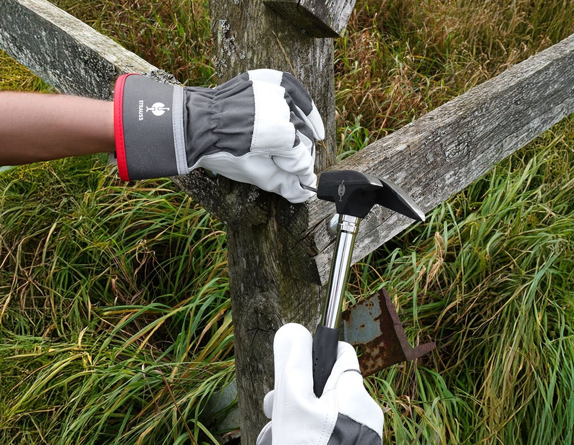 Additional image 3 Grain leather gloves Platinum 9