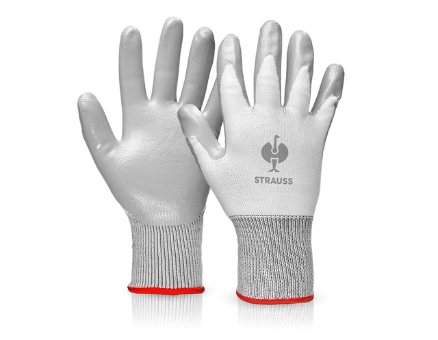 Primary image Nitrile gloves Flexible white