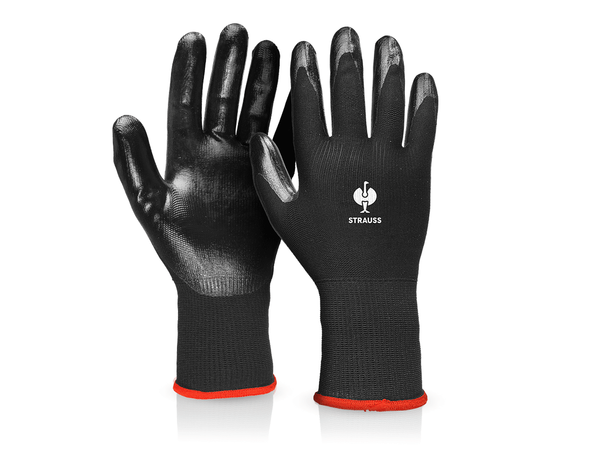 Primary image Nitrile gloves Flexible black