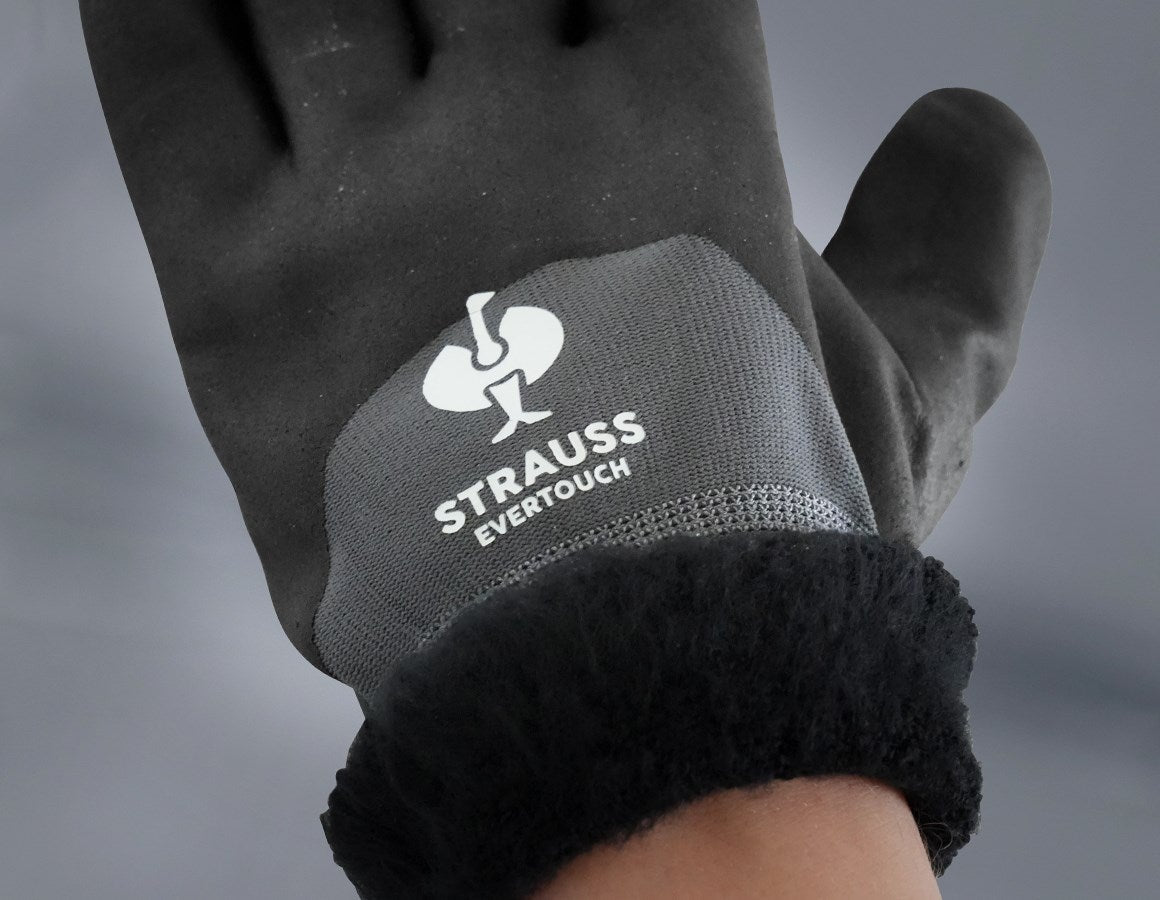 Additional image 6 Nitrile foam gloves evertouch winter black/grey