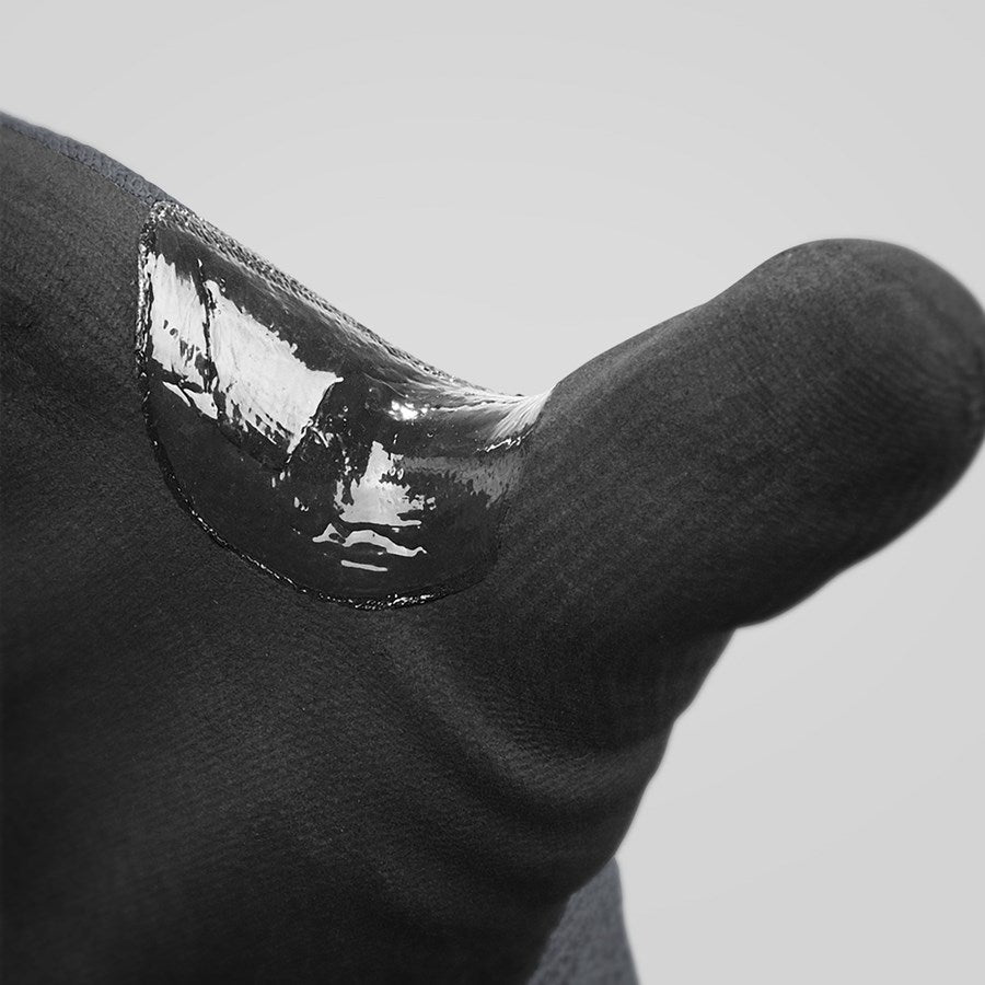 Detailed image Nitrile cut protection gloves evertouch Cut C black/grey