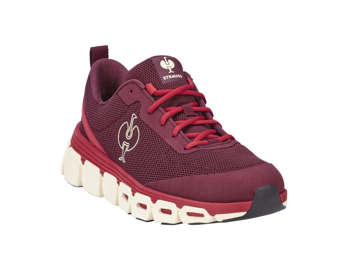 Secondary image O1 Work shoes e.s. Airolo low mahoganyred