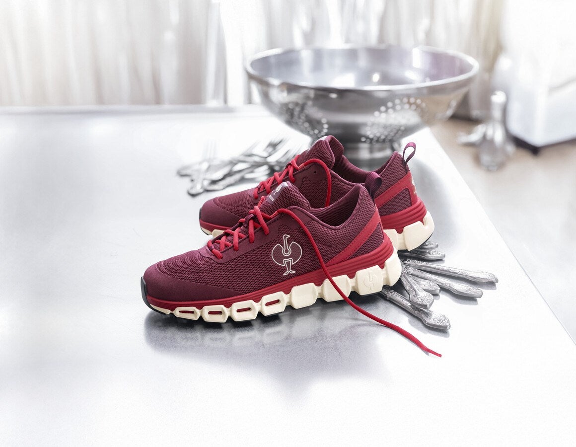 Main action image O1 Work shoes e.s. Airolo low mahoganyred