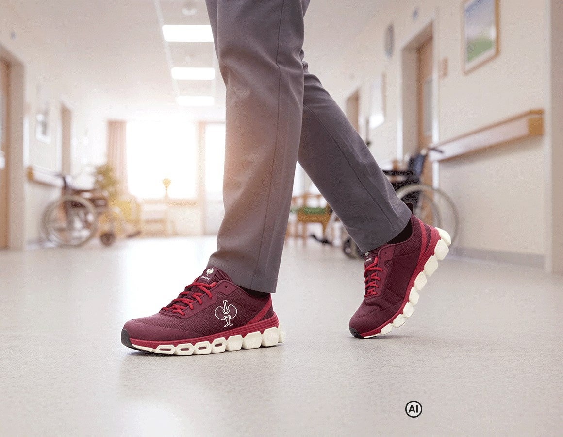 Additional image 2 O1 Work shoes e.s. Airolo low mahoganyred - AI generated / modified