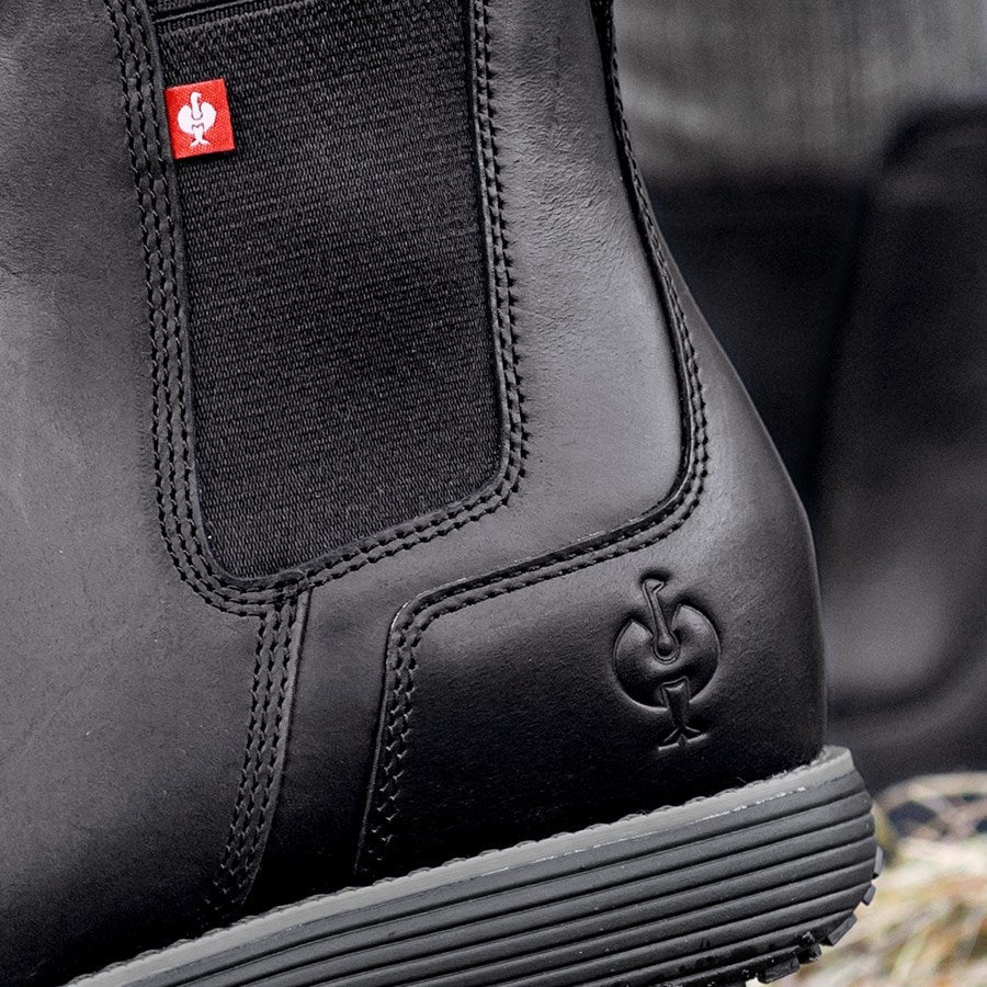 Detailed image O1 Work boots e.s. Amarillo mid black