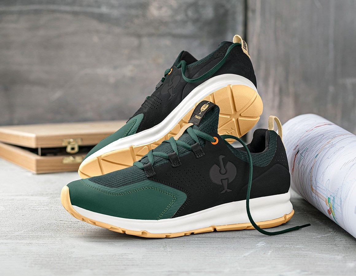 Main action image O1 Work shoes e.s. Honnor II low, men's oxidblack/nightgreen