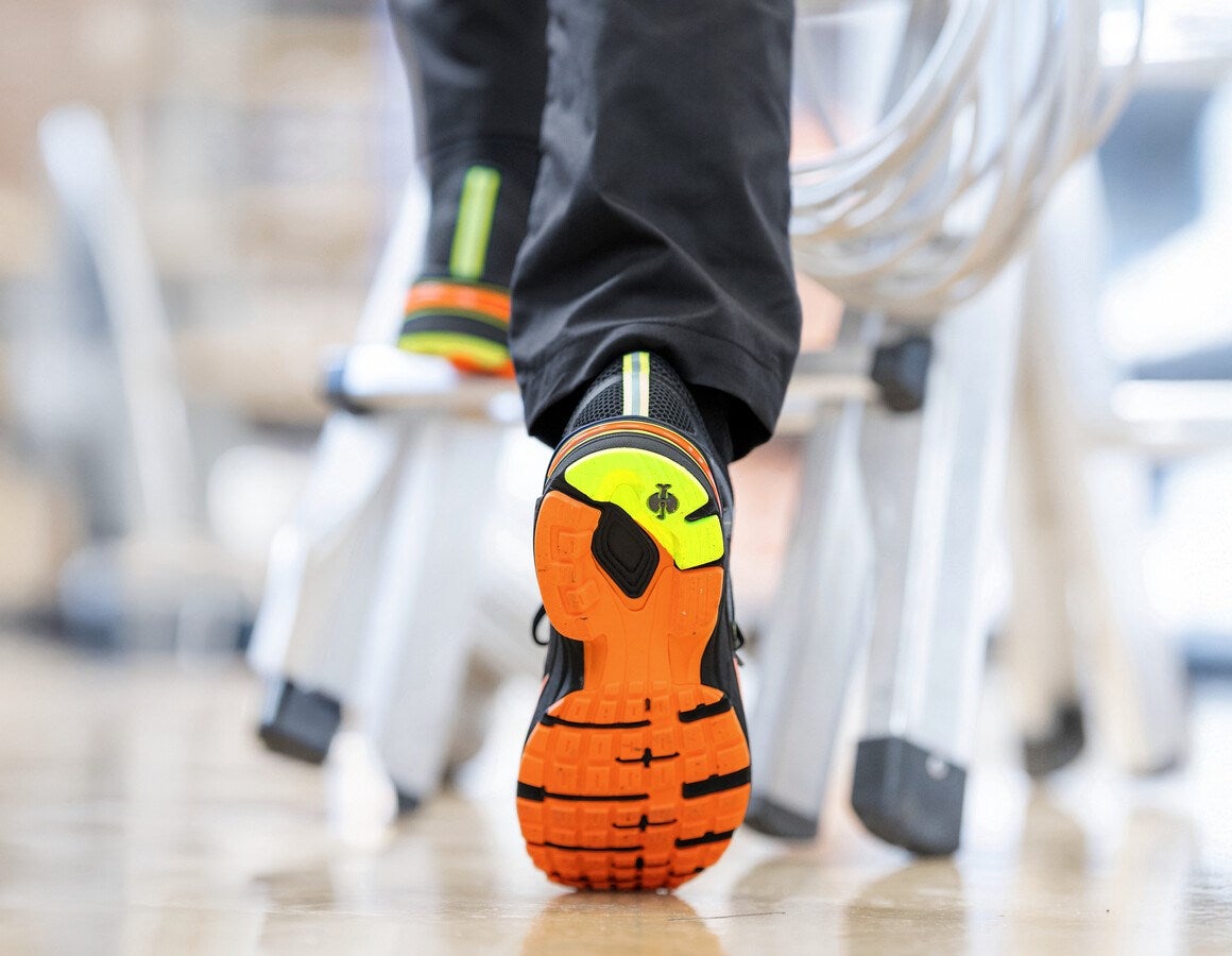 Additional image 3 O1 Work shoes e.s. Lewistown low black/high-vis orange/high-vis yellow