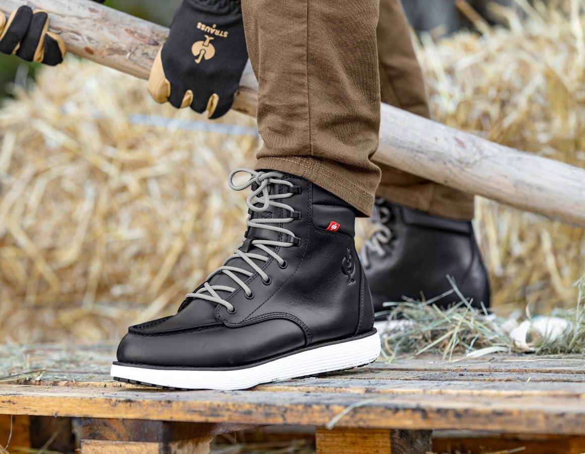 Additional image 1 O2 Work boots e.s. Boulder mid black