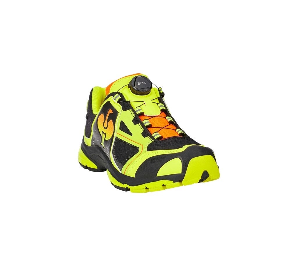 Secondary image O2 Work shoes e.s. Minkar II black/high-vis yellow/high-vis orange