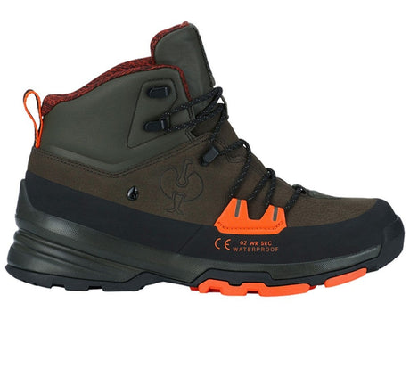 Primary image O2 Work shoes e.s. Ruma mid disguisegreen/radiantorange
