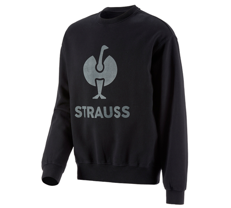 Primary image Oversize sweatshirt e.s.motion ten oxidblack vintage