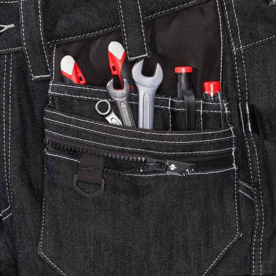 Detailed image POWERdenim holster jeans e.s.line.nordic raw black
