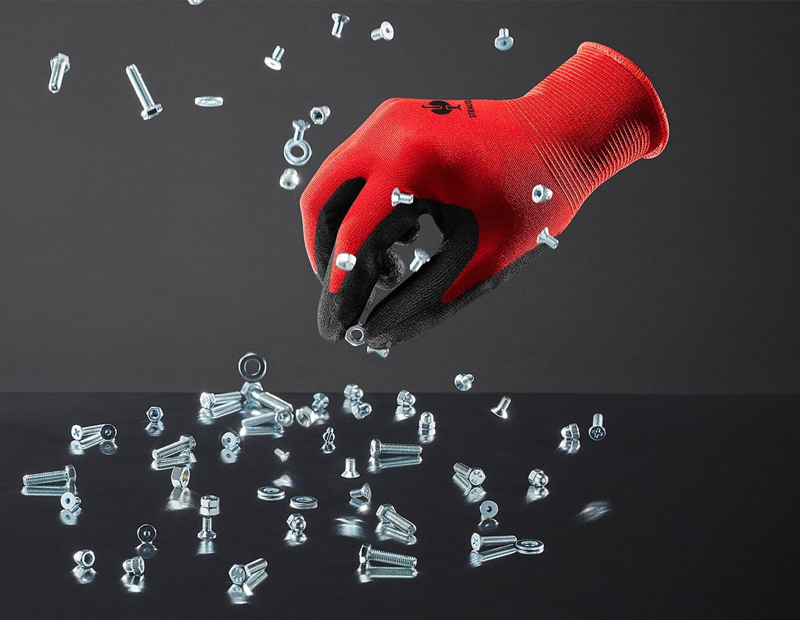 Main action image PU micro gloves comfort skin S | 7